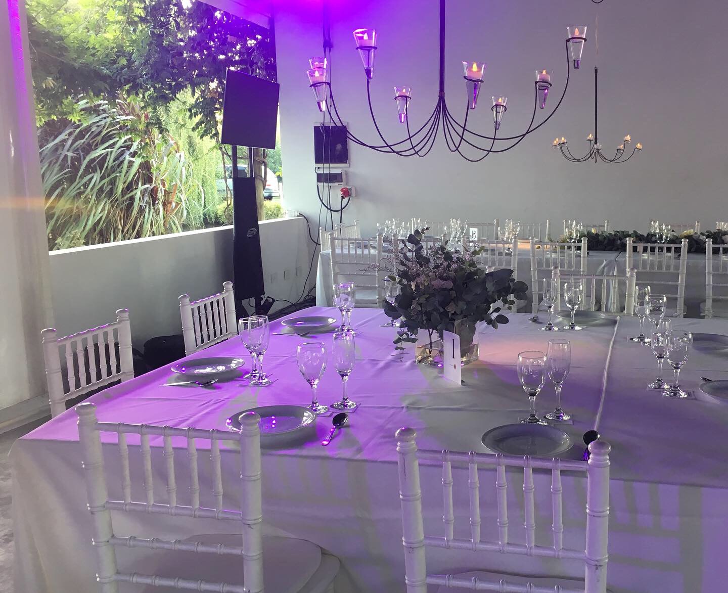 Salón montado en Haras 202