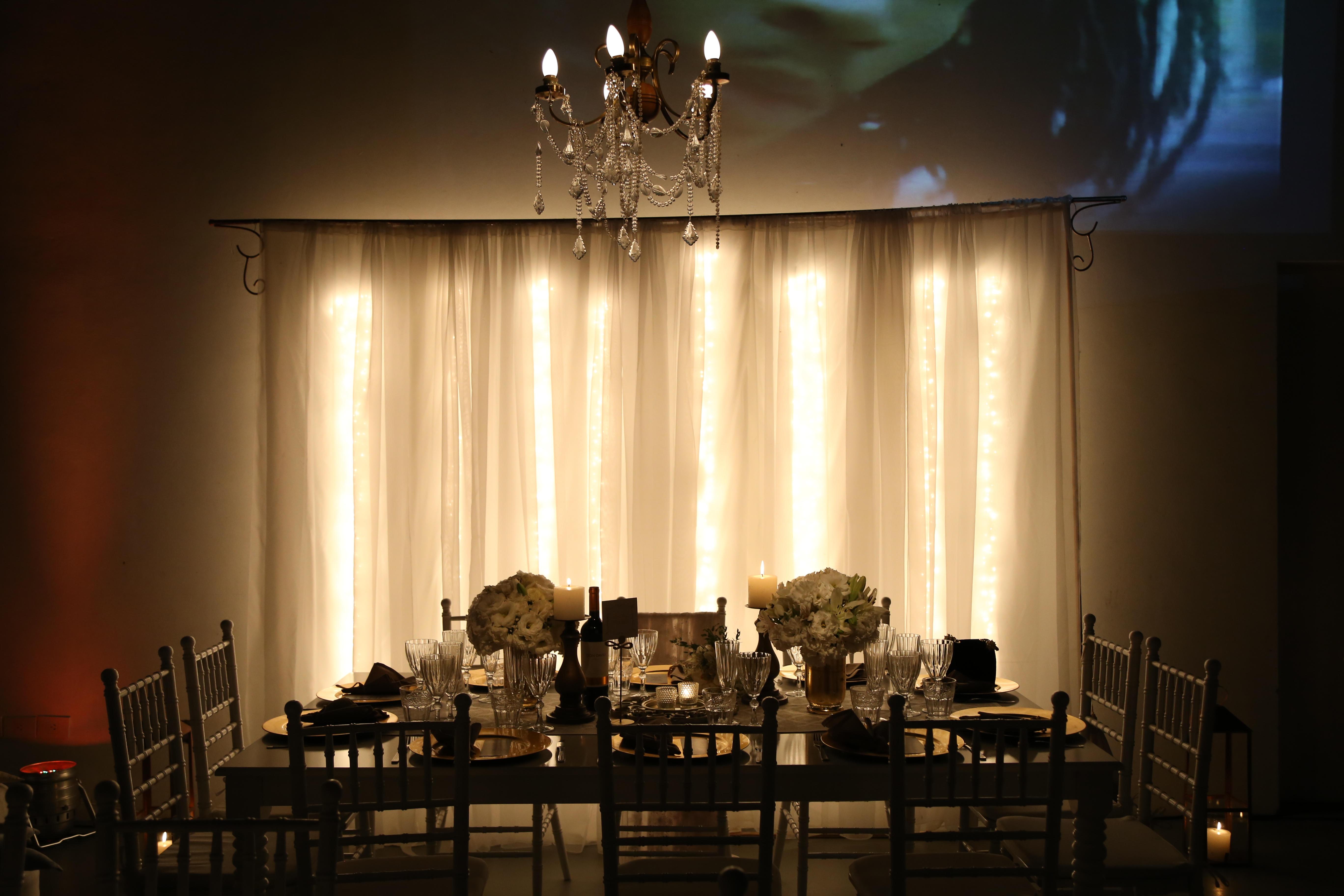 Mesa de honor en salón Haras 202