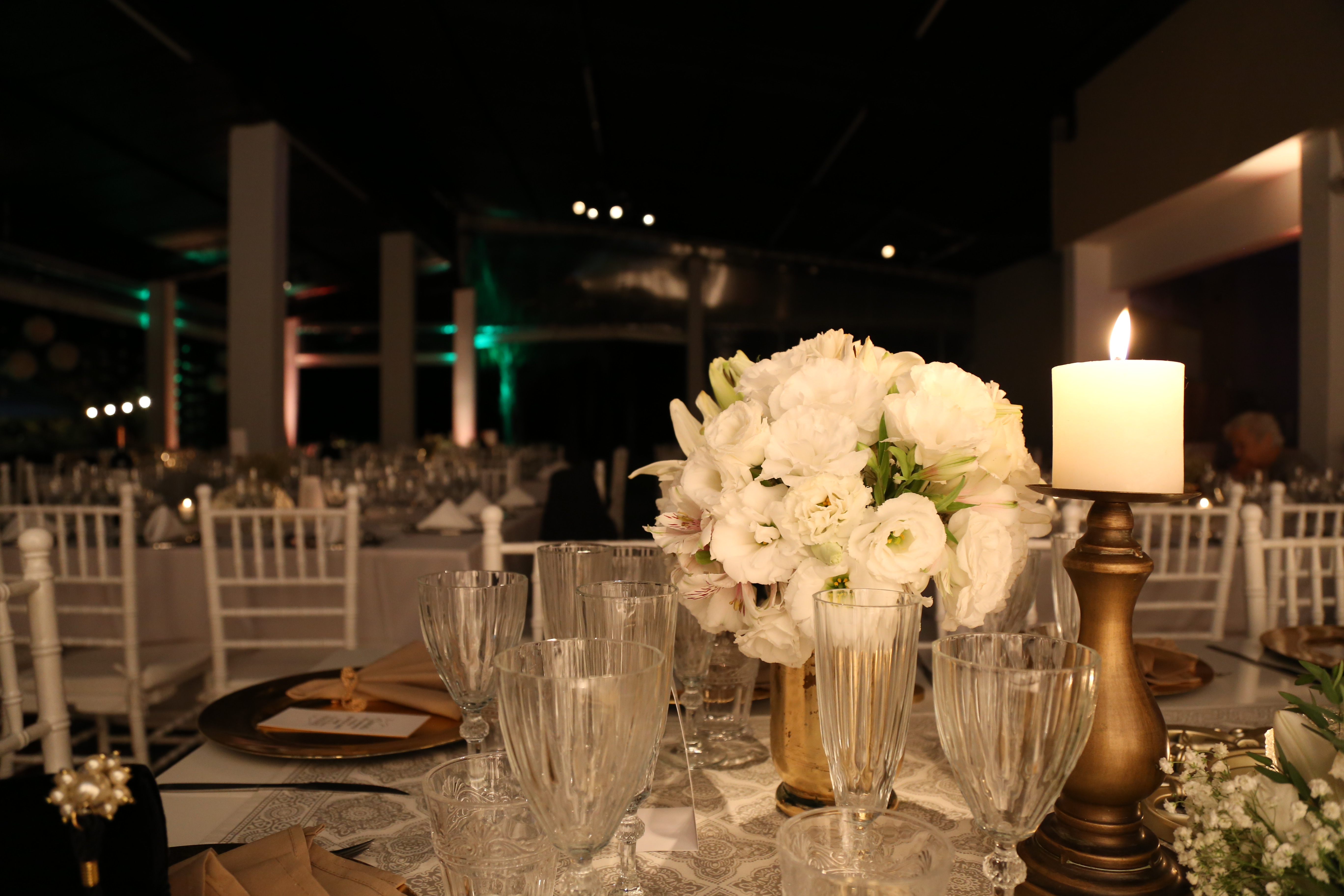 Salón Haras 202 montado para boda